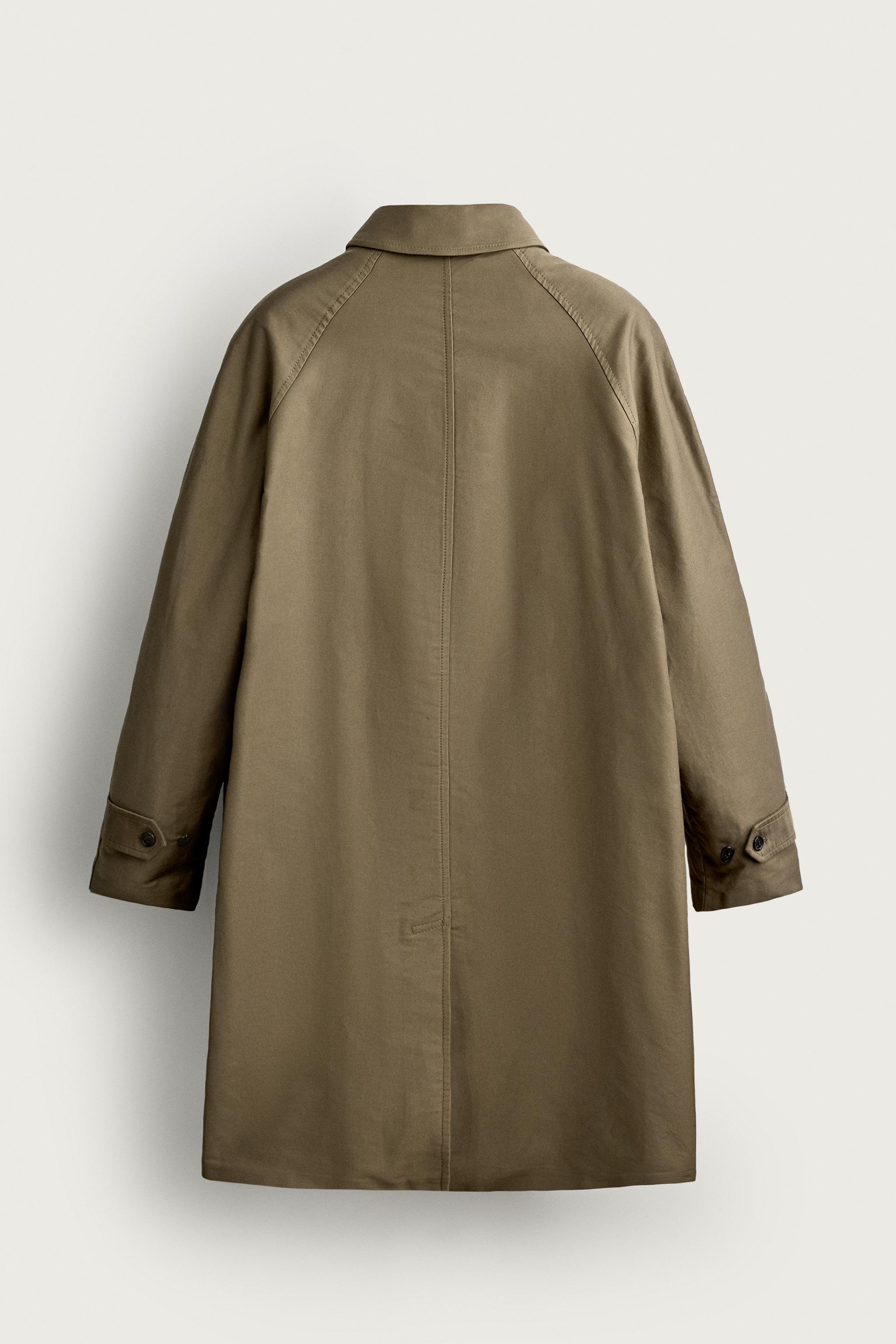TRENCH REGULAR FIT EN COTON